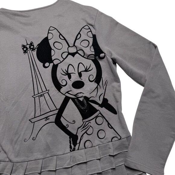 Disney Parks Authentic Apparel Minnie Mouse in Paris Ruffle Cardigan Jacket XL - Picture 6 of 13